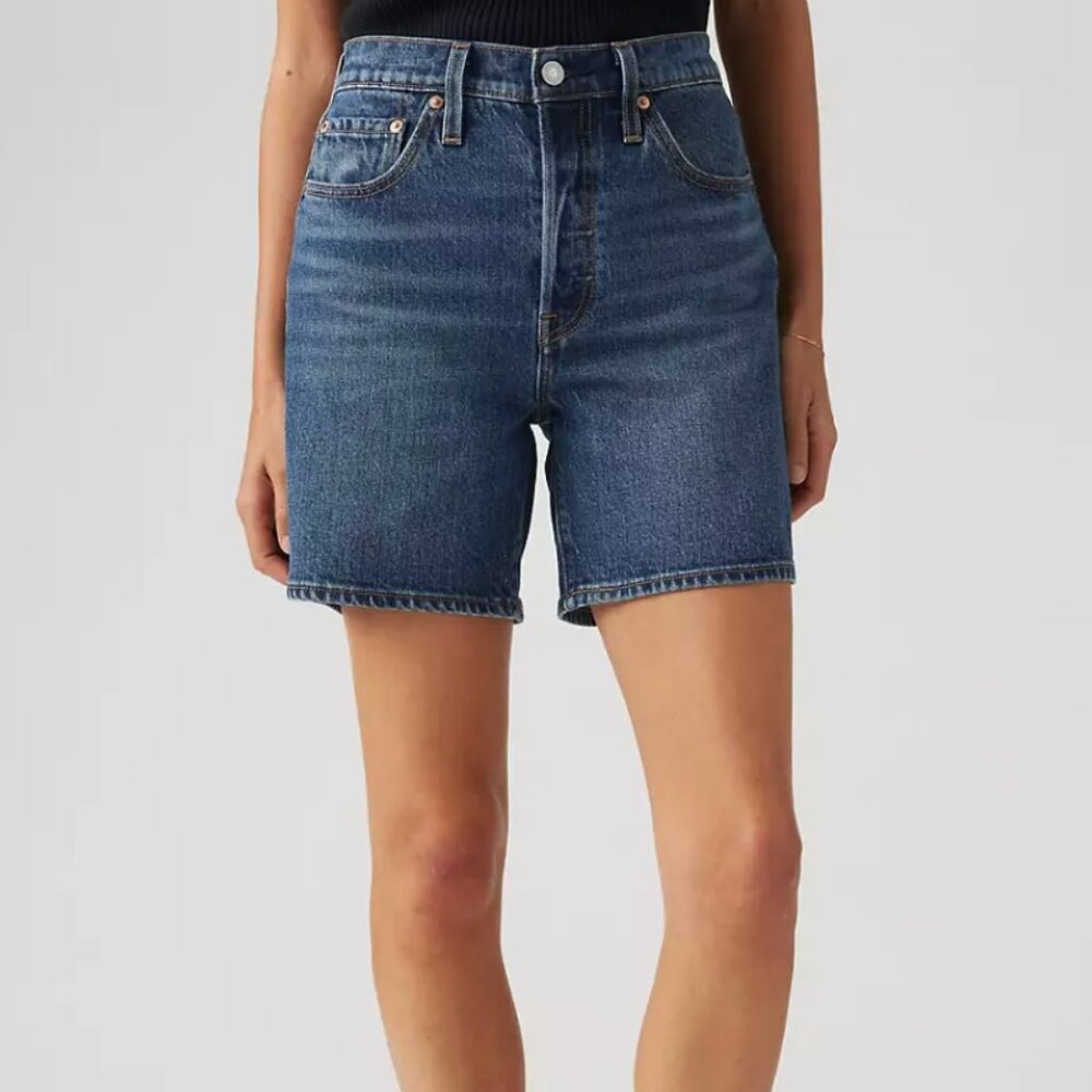 Levi’s 501 High-Rise Denim Shorts